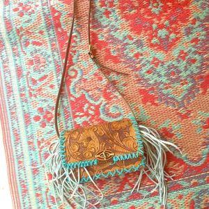 Vintage leather purse